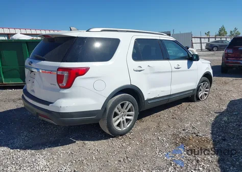 2019 Ford Explorer Xlt z USA, uszkodzony, nr VIN 1FM5K8D84KGB38886